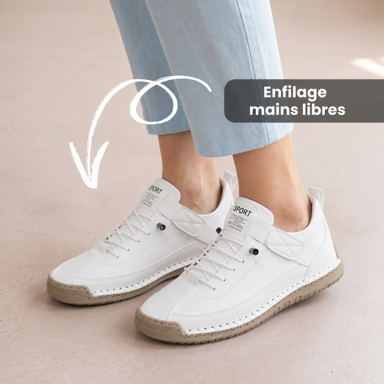 Vera - Chaussures barefoot mains libres pour femmes