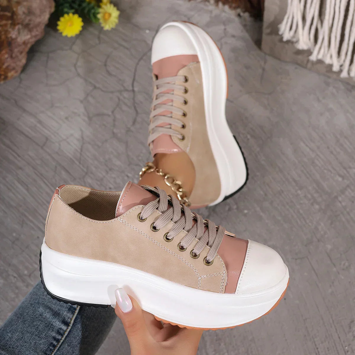 Elena | Sneakers Orthopédiques Casual